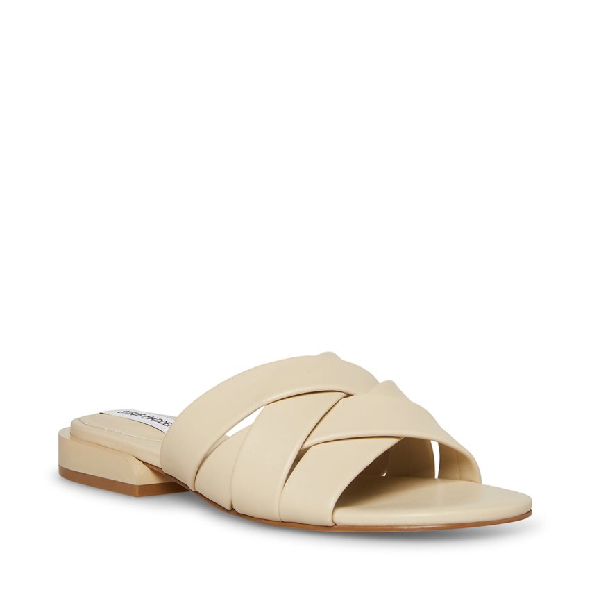 Beige Steve Madden Kessy Women\'s Mules | PH 2764GDX